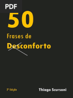 50 Frases de Desconforto - Thiago Scursoni