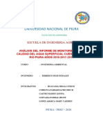 Universidad Nacional de Piura Trabajo Rio Piura Medio y Bajo Piura