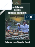 La Defensa de Las Tierras Comunes