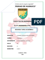 Segunda Tarea Académica Estadistica PDF