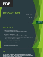 2019 - LSP - Unit 10 - Ecosystem Tools