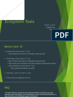 2019 - LSP - Unit 10 - Ecosystem Tools