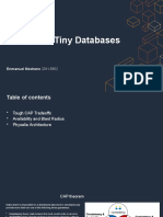 Millions of Tiny Databases: Enmanuel Medrano 2011-5852