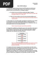 Unit 2 HW Problems: Alexia Sevilla MAN3506