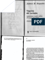 Hespanha Antonio M Visperas Del Leviatan PDF