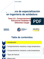 3.06. Comportamiento de Estructuras Soldadas Bajo Diferentes Cargas