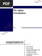 Six Sigma Orientation: © All Rights Reserved Treqna 2005