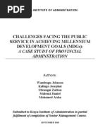 Download challenges in public service to achieve MDG by baomondi SN48645917 doc pdf