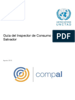 EL SALVADOR Guia Del Inspector de Consumo NUEVO