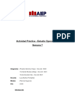 Actividad Práctica Sumativa - Semana7 - Estudio Operacional