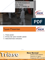 Dr. Septo Sulistio, SpAn - Transportasi Dan Dekontaminasi Ambulans PDF