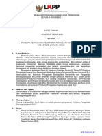 Surat Edaran Kepala LKPP Nomor 29 Tahun 2020 - 1577 - 1