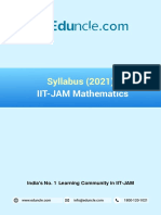 Iit Jam Syllabus