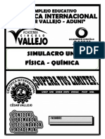 Simulacro Uni - Física y Química L