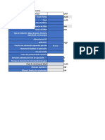 Datos para Recolectar para Calcular Ahorros en Filtros