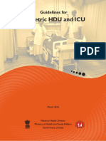 Obstetric HDU and ICU: Guidelines For
