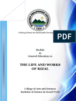 The Life and Works of Rizal: in General Education 10