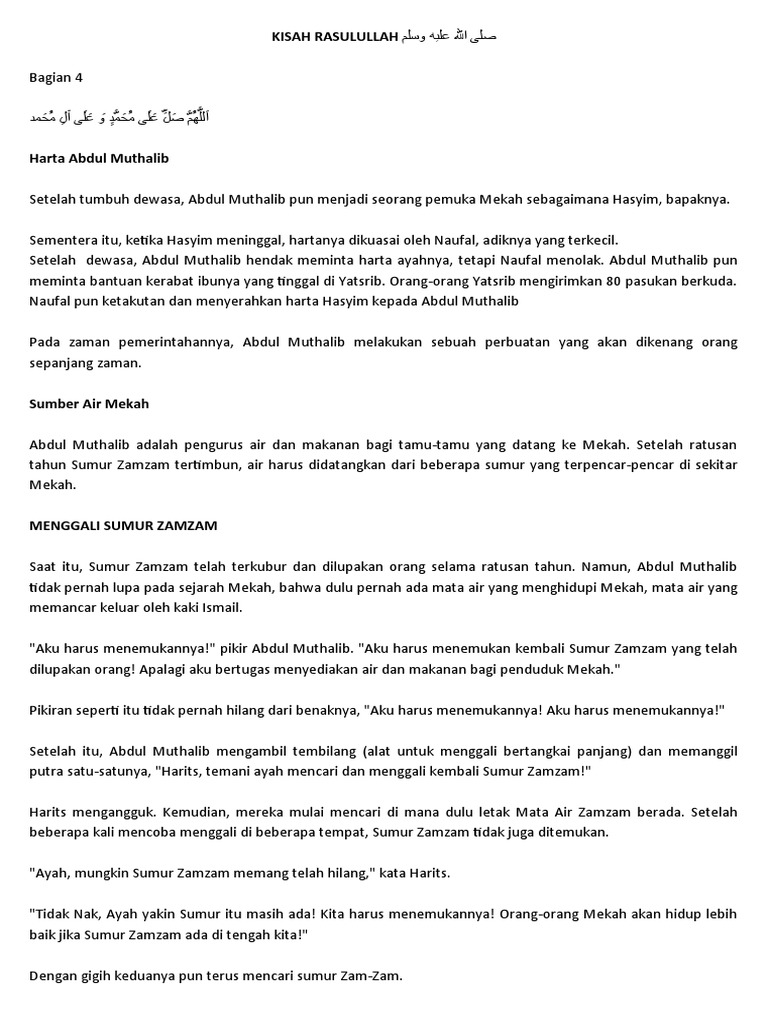 Kisah Rasulullah 1 Pdf