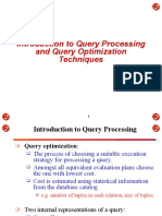 Introduction To Query Processing and Query Optimization Techniques