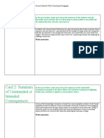 Card 1: Summary of Evidence and Analysis