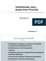 Kecakapan Antar Personal 12