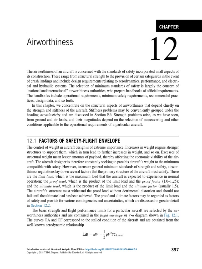 Chapter 12 - Airworthiness - 2018 - Introduction To Aircraft Structural ...