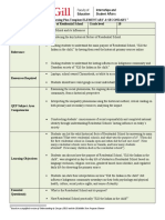 Annotated Learning Plan Template ELEMENTARY & SECONDARY Title of Lesson The Legacy of Residential School Grade Level 10 Subject