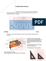 Drawing 1: Drawing Fundamentals Lectures: Measuring