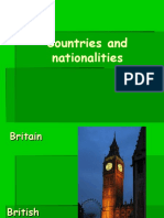 Countries and Nationalities