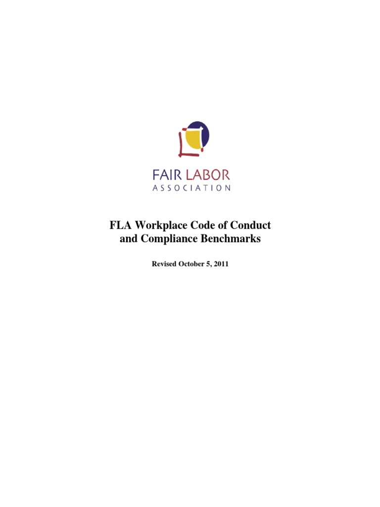 FLA Workplace Code of Conduct Guide | PDF | Sexual Harassment | Overtime