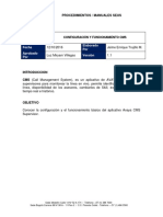 Configuracion y Funcionamiento CMS