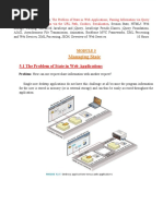 Managing State: 5.1 The Problem of State in Web Applications