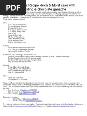 RECIPE