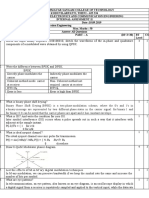 BT - Ce - II - Answer Key