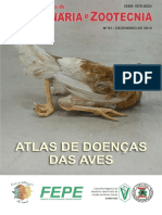 Atlas de doenças de aves ilustrado com imagens