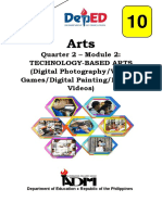 Arts10 - Q2 - Mod2 - TechnologyBasedArts - v2 PDF