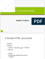 Smart Technologies: Ammber Nosheen