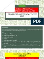 Rencana Kegiatan Sarana Prasarana Kelurahan Bulustalan Tahun 2020