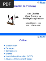 Introduction To Jfc/Swing: Alex Chaffee Jguru Training by The Magelang Institute