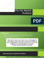 Identify The Market Problem