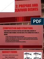 Prepare and Cook Seafood Dishes