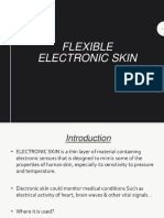 Flexible Electronic Skin