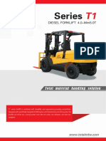 T1 Series Diesel Forklift 4.0-Mini5.0T PDF