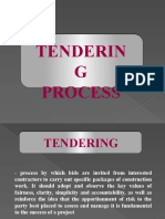 Tenderin G Process
