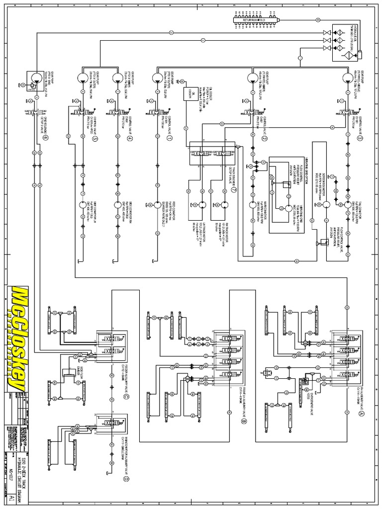 S190 2-Deck Hydraulic Diagram | PDF