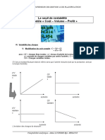 Le Seuil de Rentabilité.725