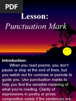 Lesson:: Punctuation Mark