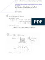 Solutions Manual Probability Statistics and Random Processes For PDF