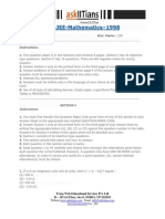 IIT JEE 1998 mathematics paper.pdf