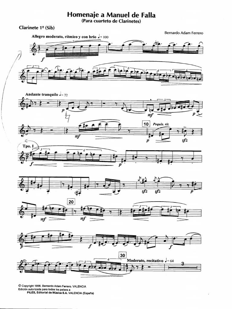 Homenaje A Manuel De Falla 1 Pdf Pdf